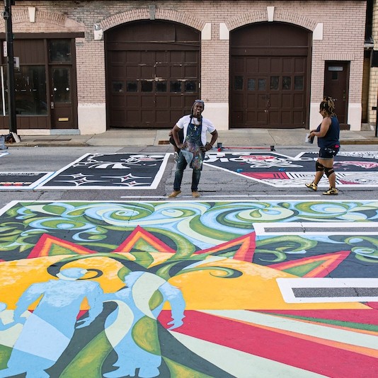 Black-Art-Speak-Mural Painting Black-Art-Speak-Mural Painting