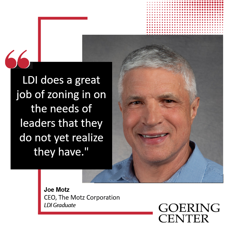 Joe Motz LDI testimonial square