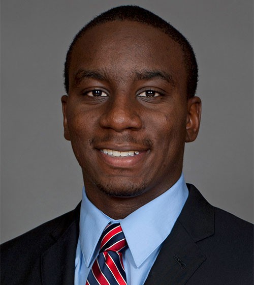 Pierre James headshot Headshot of Pierre James