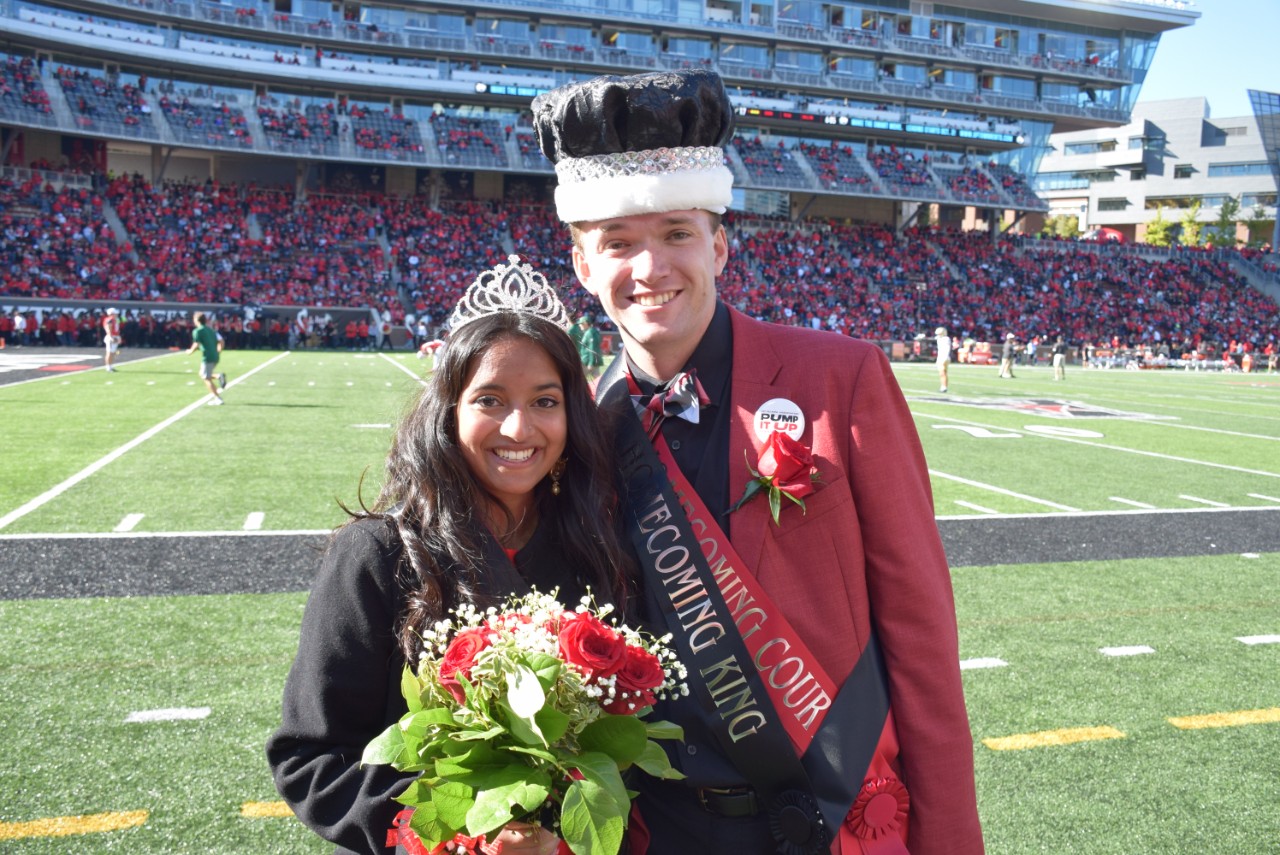 HOCO King and Queen Naomi Dias and Xander Wells HOCO King and Queen Naomi Dias and Xander Wells